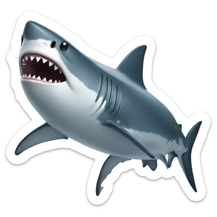 Shark sticker