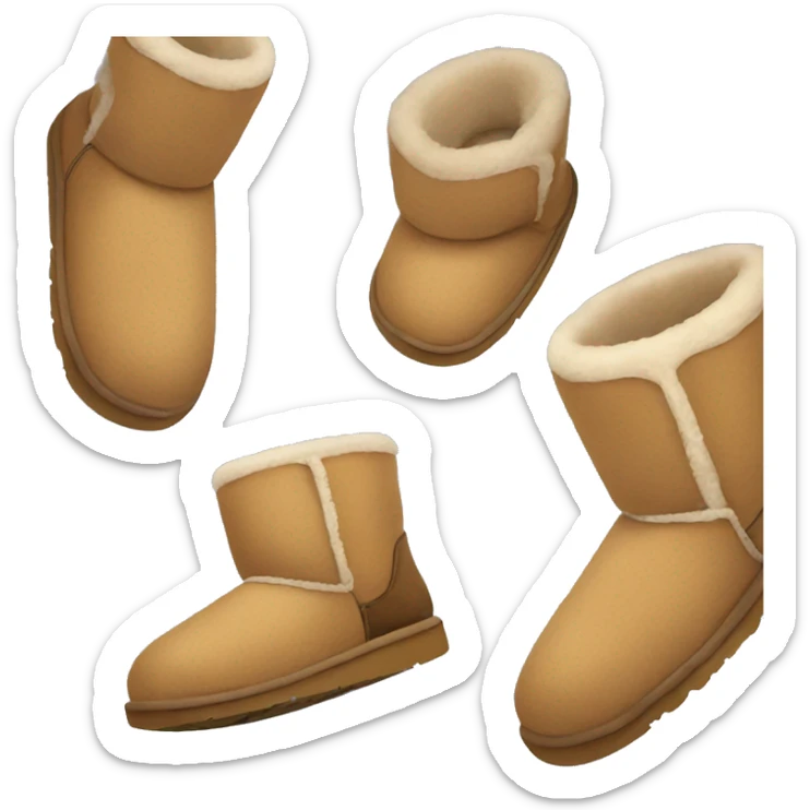 UGG slippers  sticker