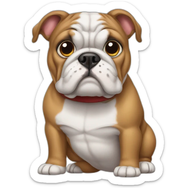 bulldog sticker