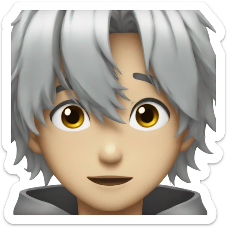 anime boy sticker