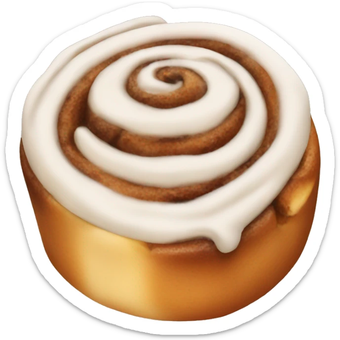 Cinnamon roll sticker