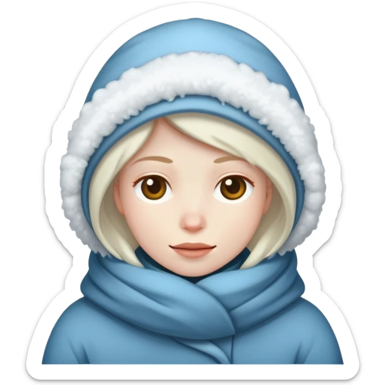 It was hard to get out of the house after the snowstorm sticker