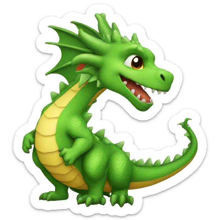 Dragon sticker