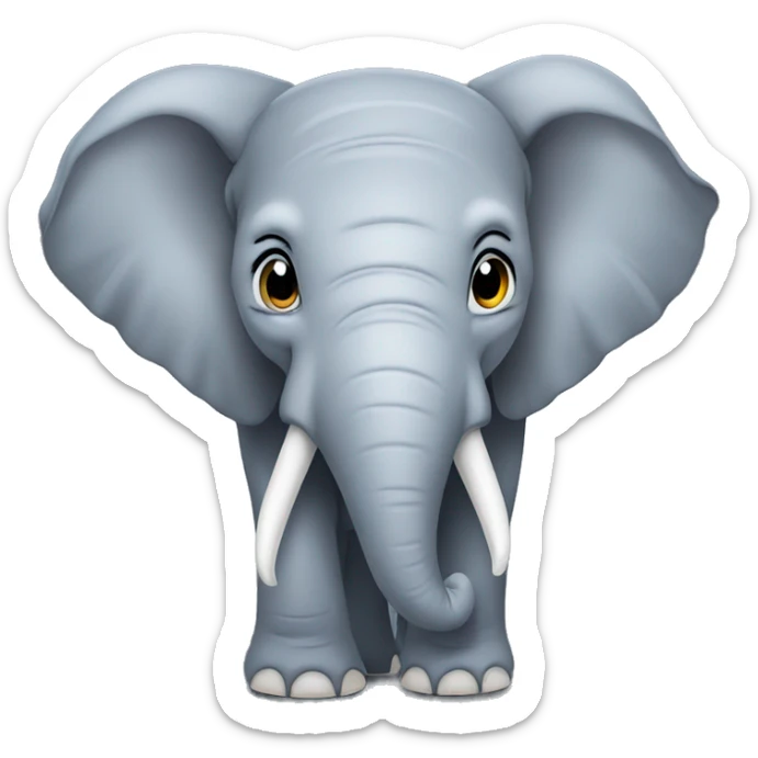 elephant sticker