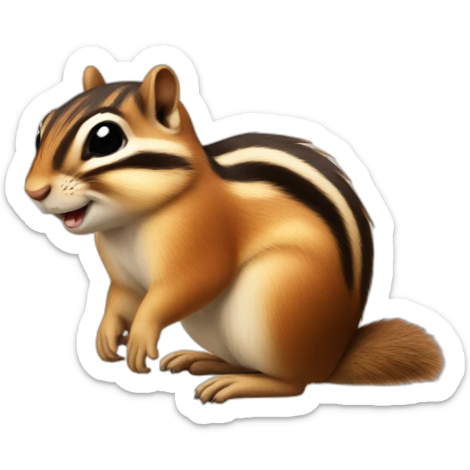 chipmunk sticker