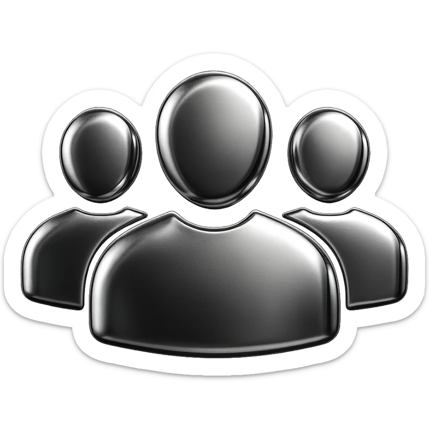 group of people sticker