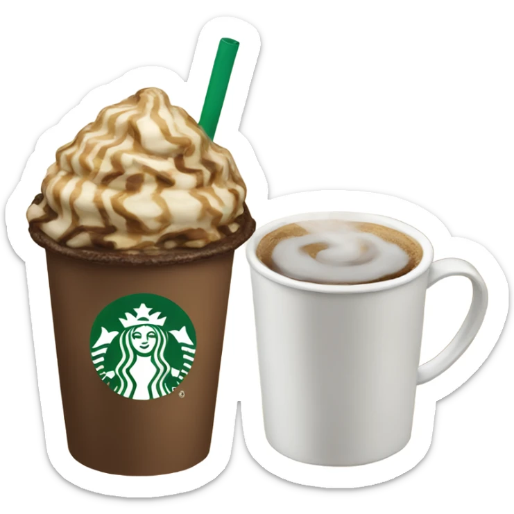 Starbucks sticker