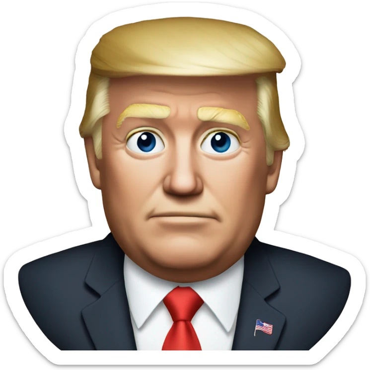 Trump sticker