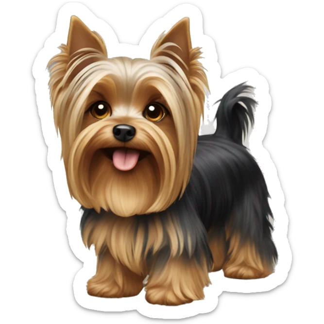 Yorkshire terrier sticker