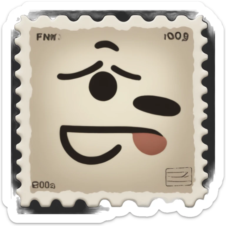 Stamp is a small piece of paper or adhesive material used as evidence of payment for postage, often decorative sticker