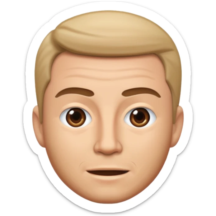 GQ magazine cover featuring a Memoji-style cartoon version of Jeremy, in iOS Apple emoji style sticker