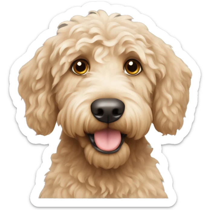 Labradoodle sticker