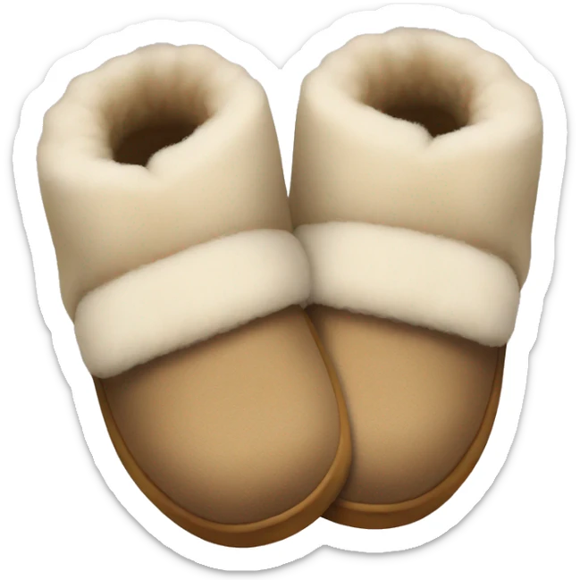 UGG slippers  sticker