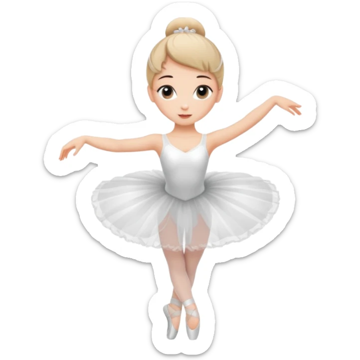 ballet uniform sticker
