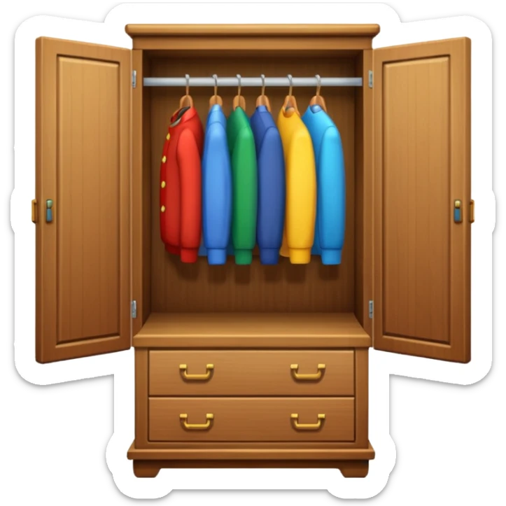 sukurk spinta , 64bit būtinai 64bit pikselių jokių sienų ir grindų sticker