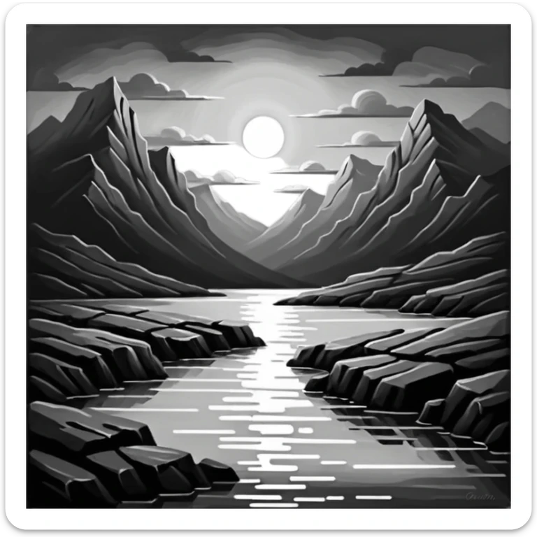 linear-monochrome-oil-painting.-oil-painting-with-rough,-impressionistic-brushstrokes-and-dramatic-chiaroscuro-lighting-techniques-on-textured-canvas.-_(a-stunning-and-vibrant-oil-painting-that-is- sticker