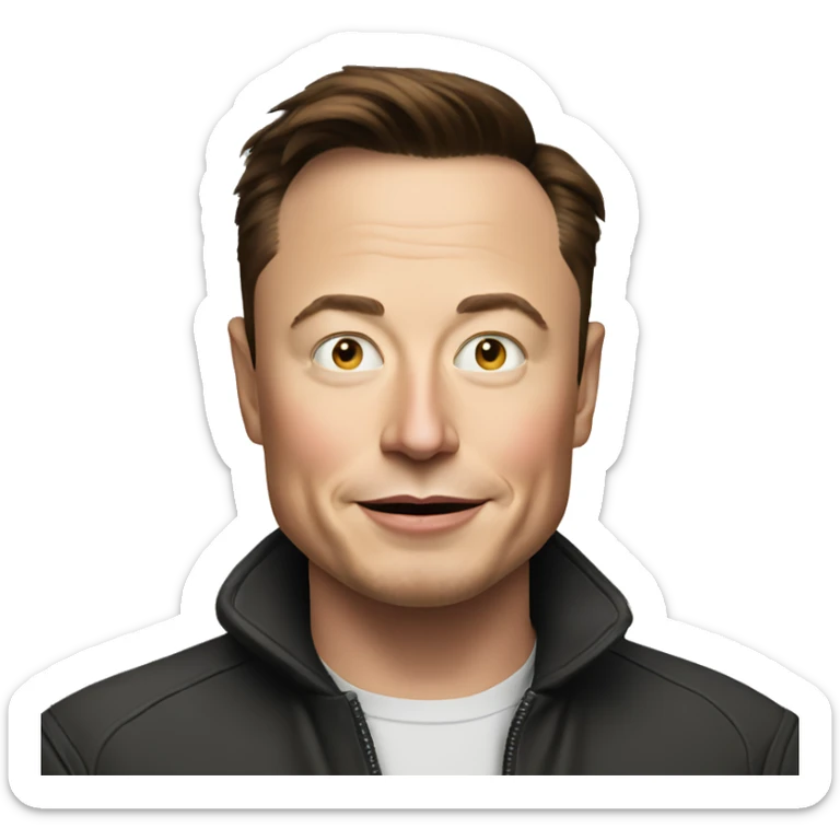 elon musk sticker
