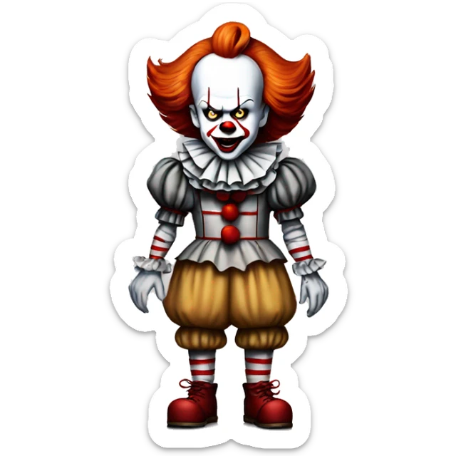pennywise sticker