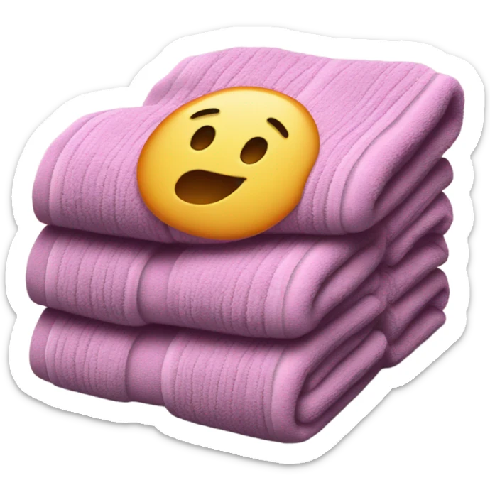 little towel  sticker