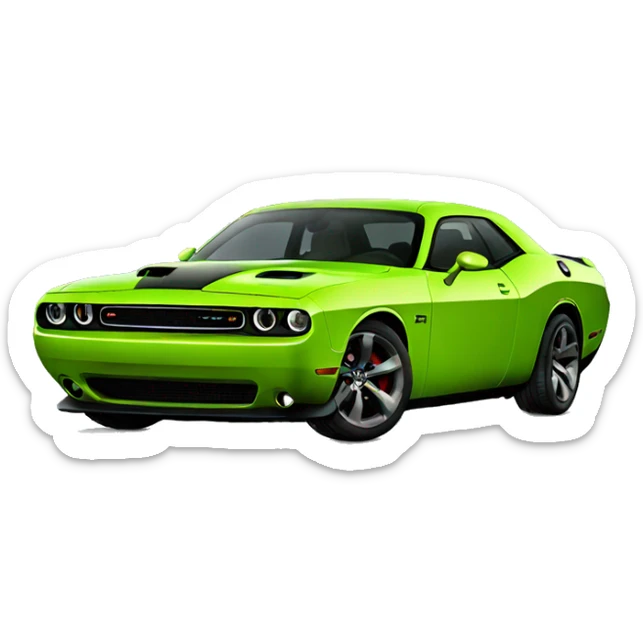 Dodge Challenger sticker