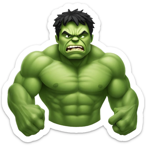 hulk sticker