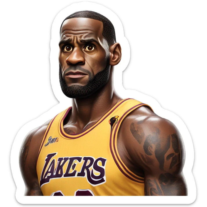 Lebron sticker