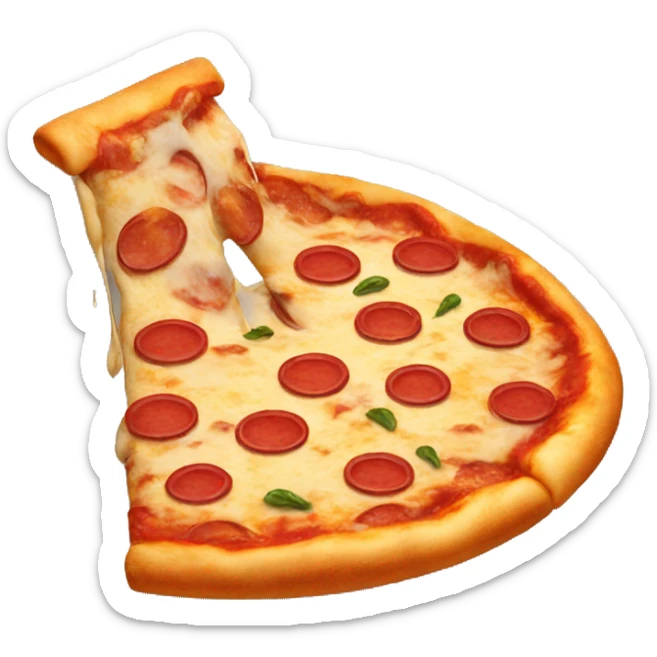 Pizza sticker