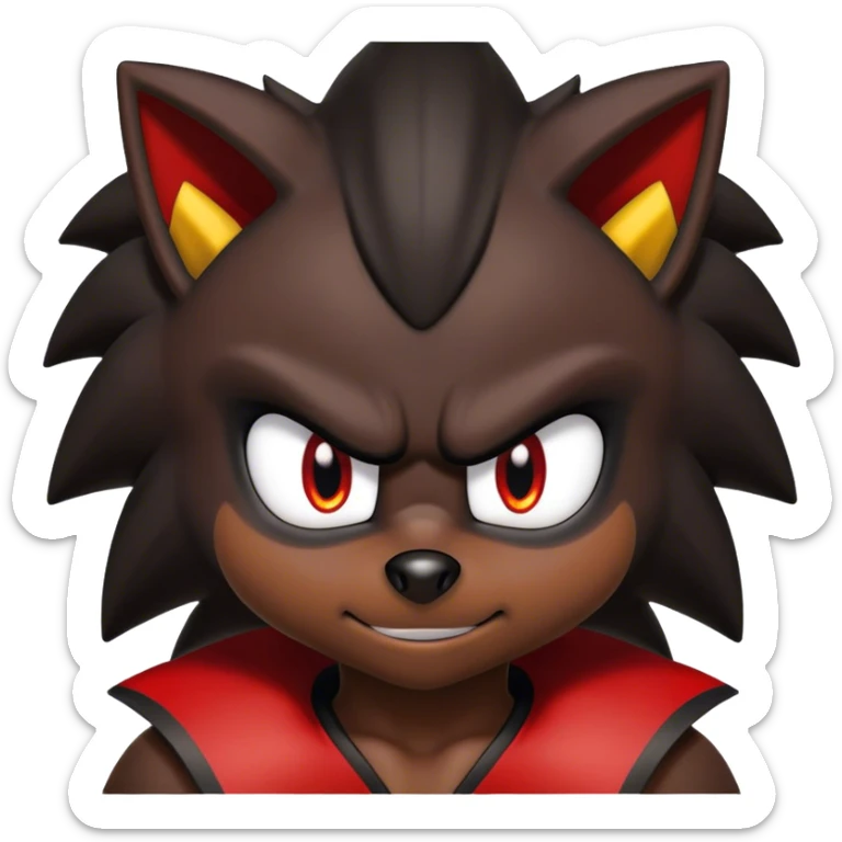 Sonic the Hedgehog and the rest of the other characters are just so good and I love them so much and I love shadow  sticker