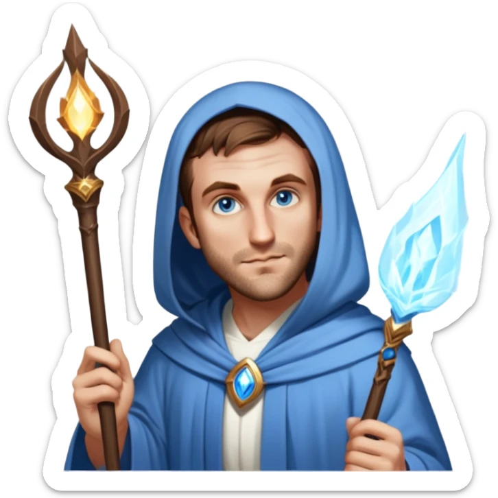 Veiled Spellcaster sticker