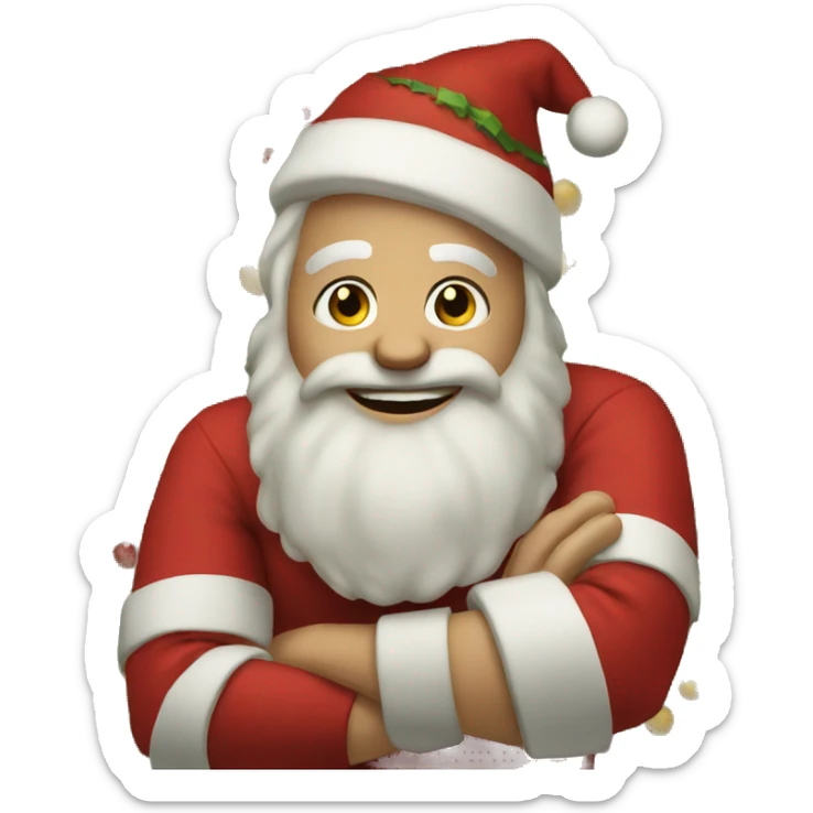 Christmas sticker