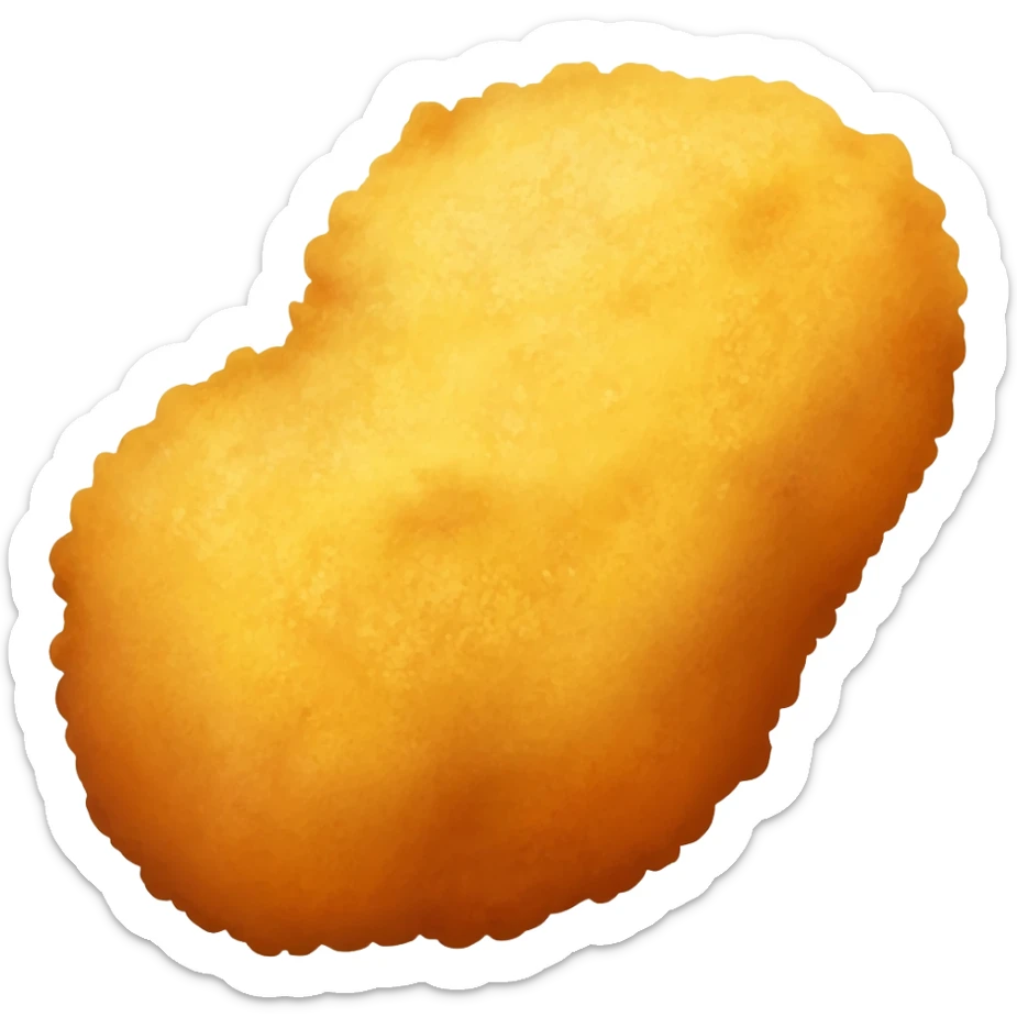 Chicken nugget sticker