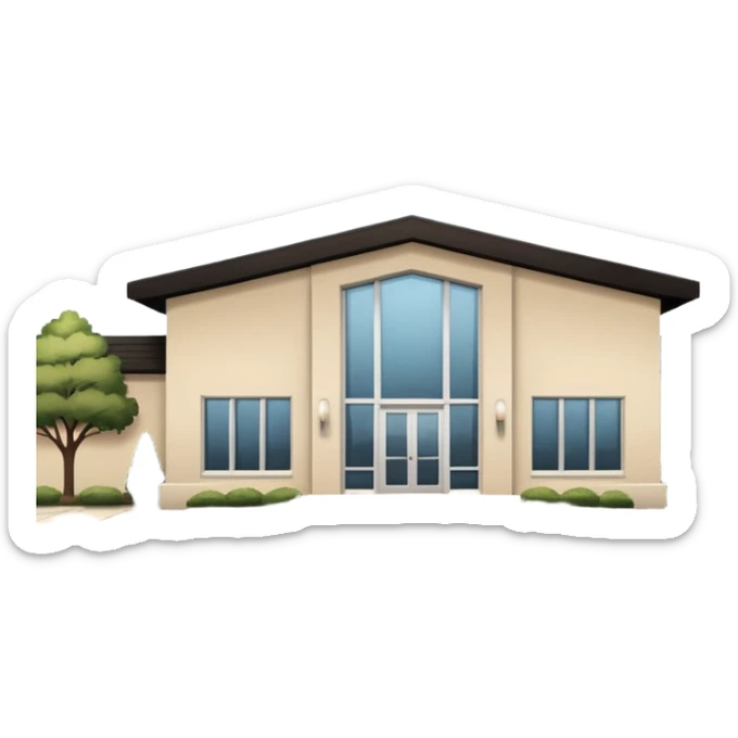 Kingdoms hall of Jehovah's witnesses  sticker