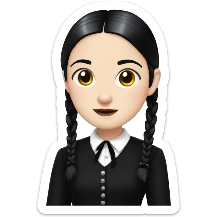 Wednesday Addams  sticker