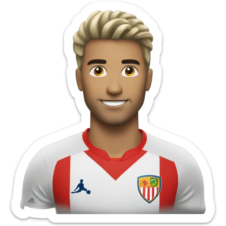 Toma mi foto de perfil y crea emojis sobre soccer sticker
