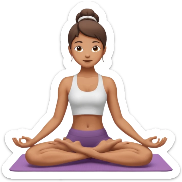 Yoga sticker