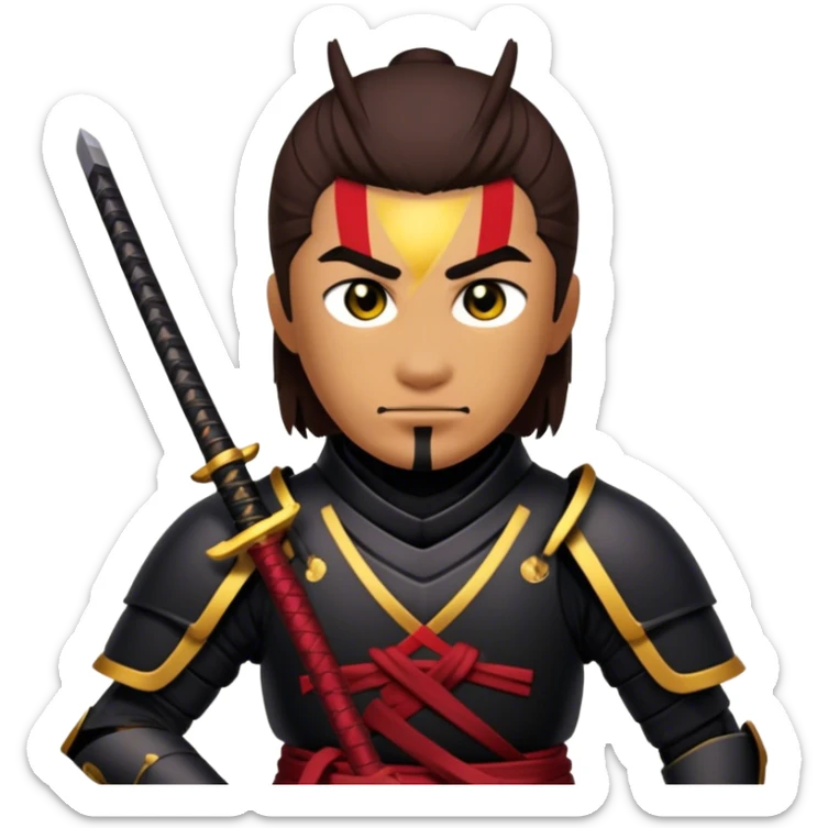 Shadow Samurai sticker