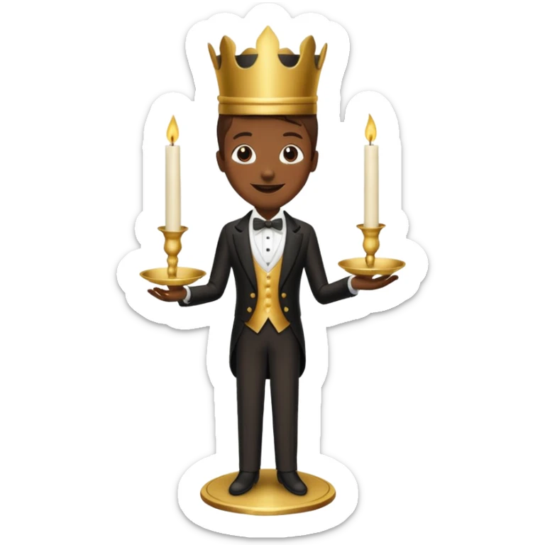 Character in Beauty and the Beast: Candlestick Butler Lumia sticker