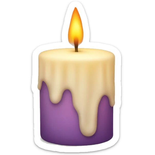 Candle sticker