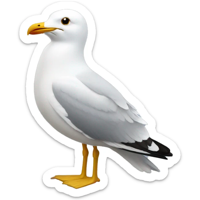 Seagull sticker