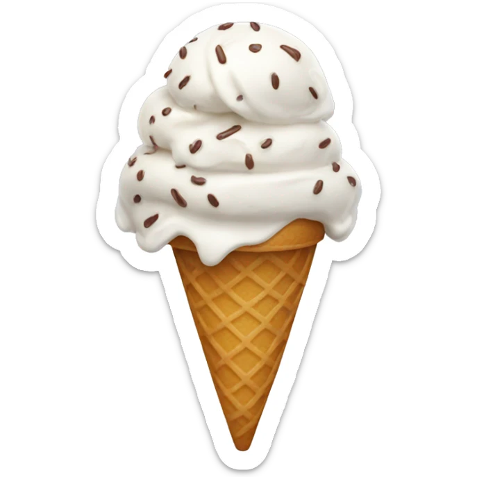 Ice cream  sticker