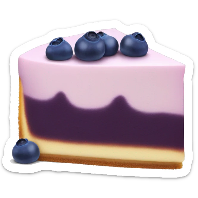 Blueberry Cheesecake  sticker