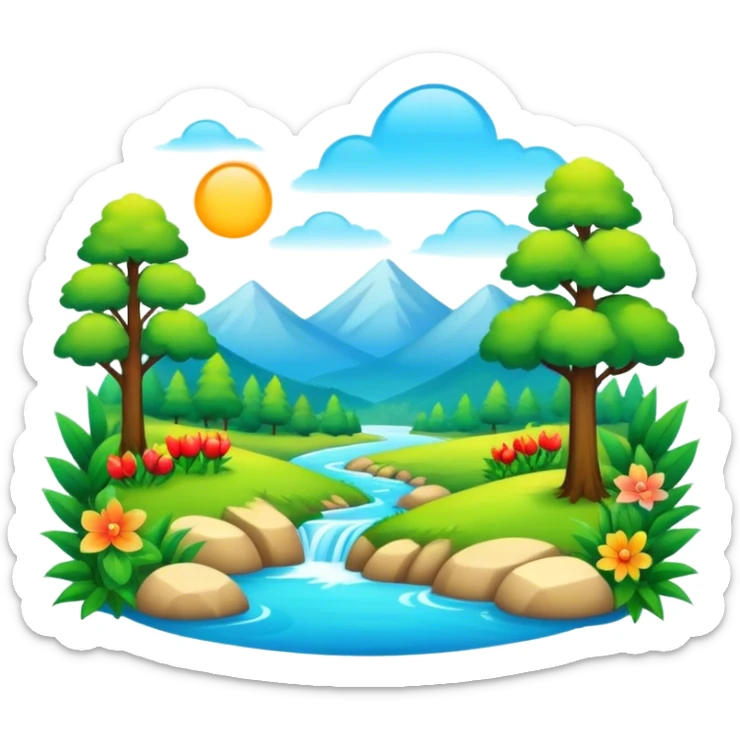nature sticker