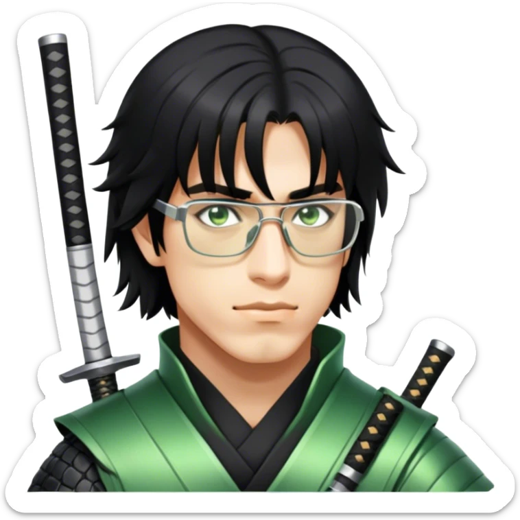 Modern Samurai sticker