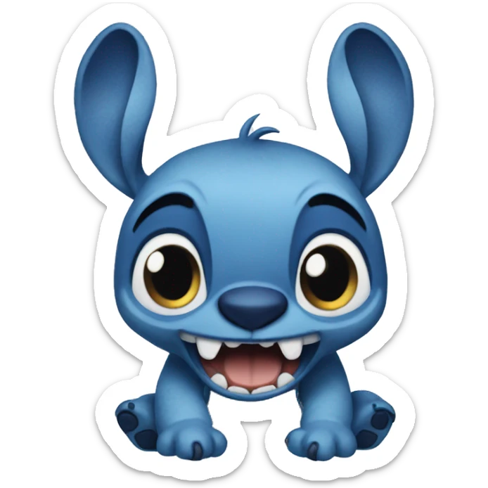 Stitch sticker