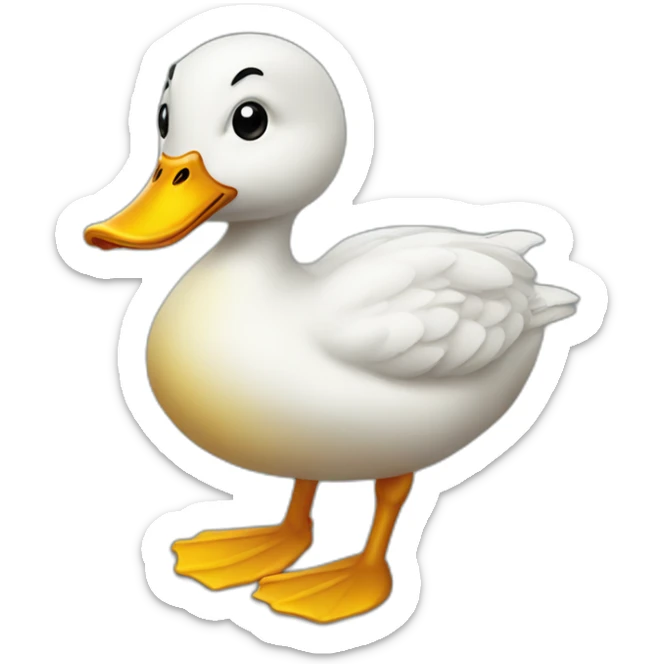 Duck  sticker