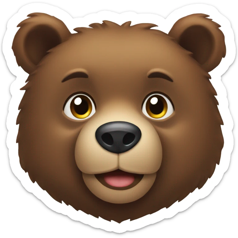 Bear sticker