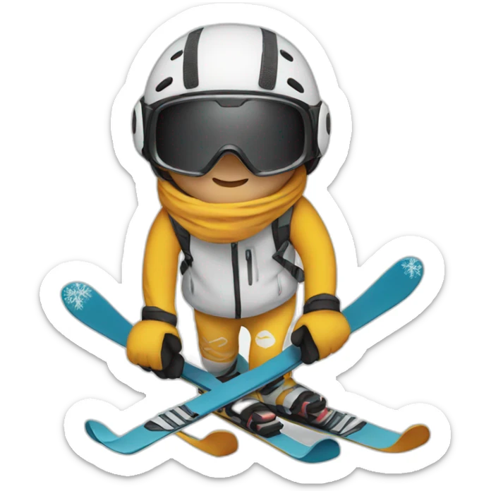 Ski sticker