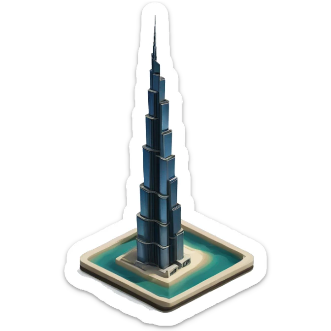 Burj Khalifa sticker
