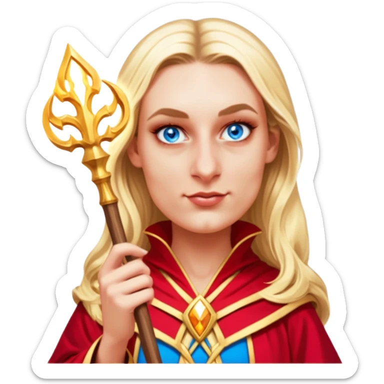 Crimson Spellbinder sticker