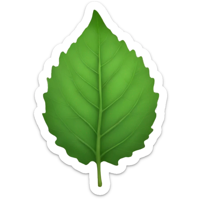 leaf sticker